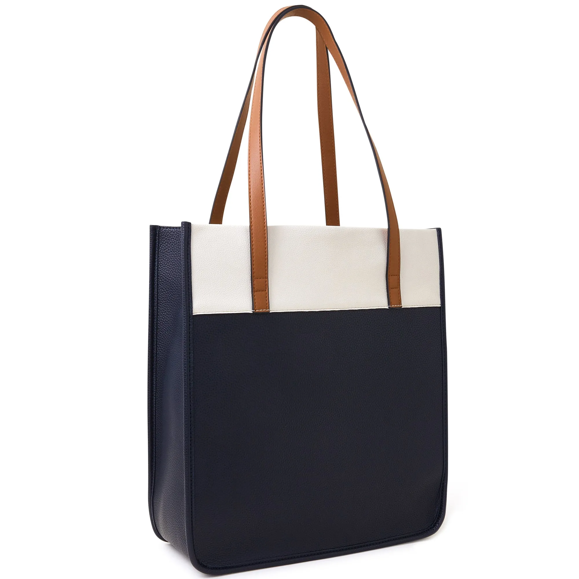 Accessorize London Women's Multi Colour Block Tote Bag