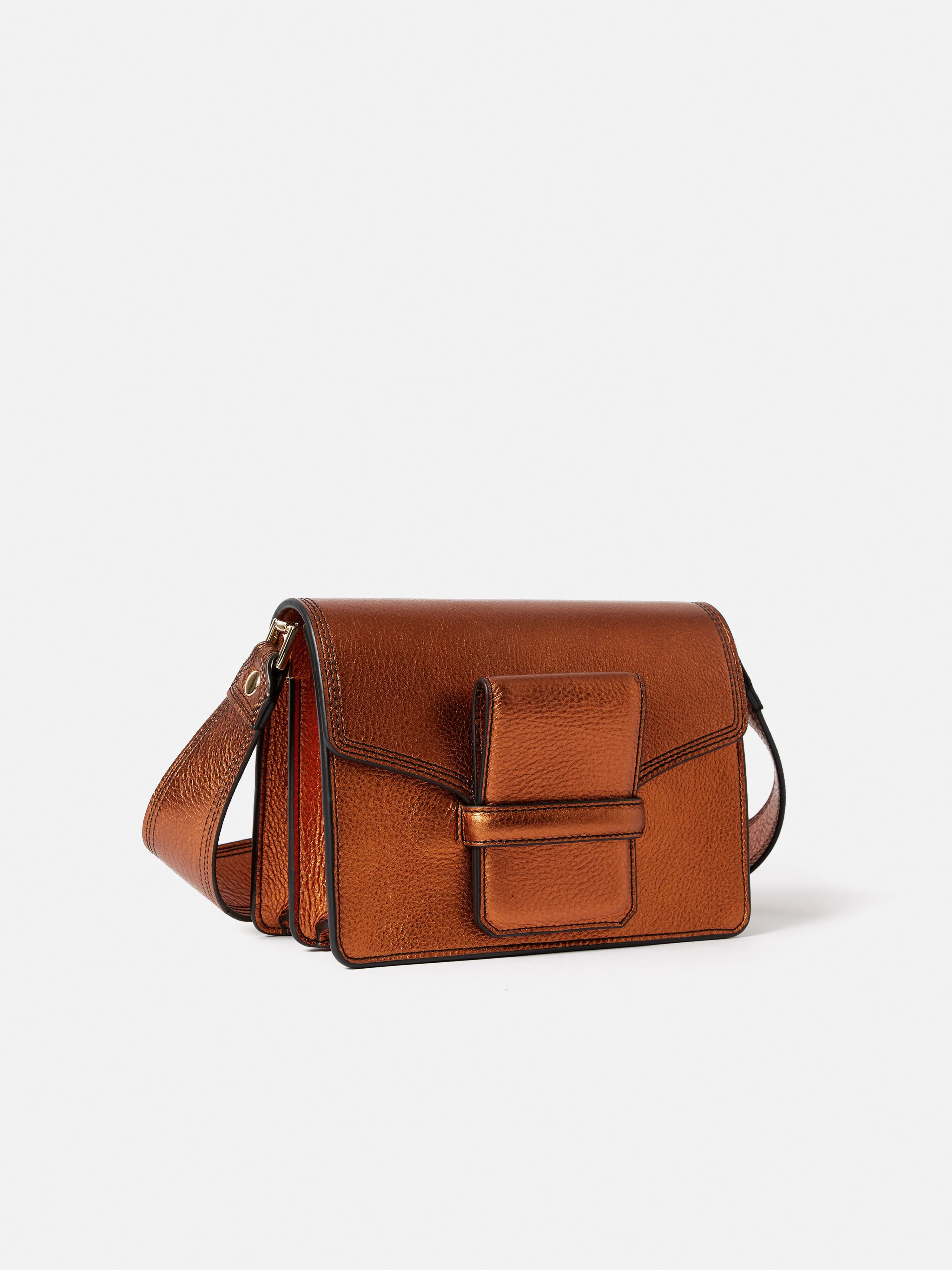 Ada Leather Crossbody Bag | Copper