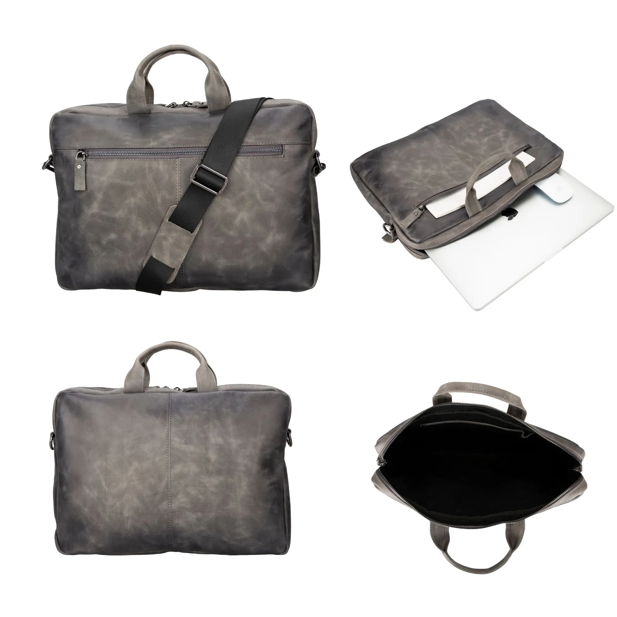 Afton MacBook Leather Sleeve and Bag