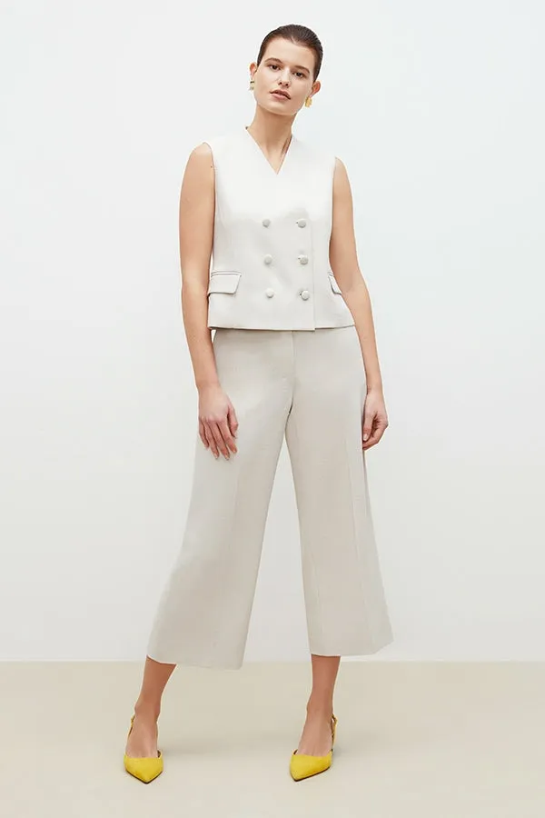 Anderson Pant - Textured Suiting :: Magnolia