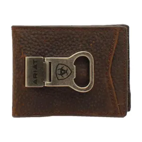 Ariat Men's Money Clip Bifold Wallet