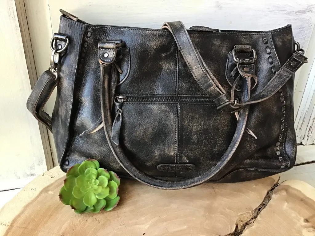 Bed|Stu Rockababy Black Hand Wash Crossbody Purse