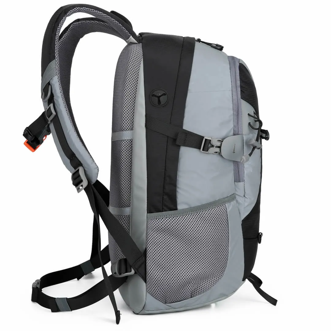 Black Reflective Commuter Bike Backpack | Riderbag Reflektor35