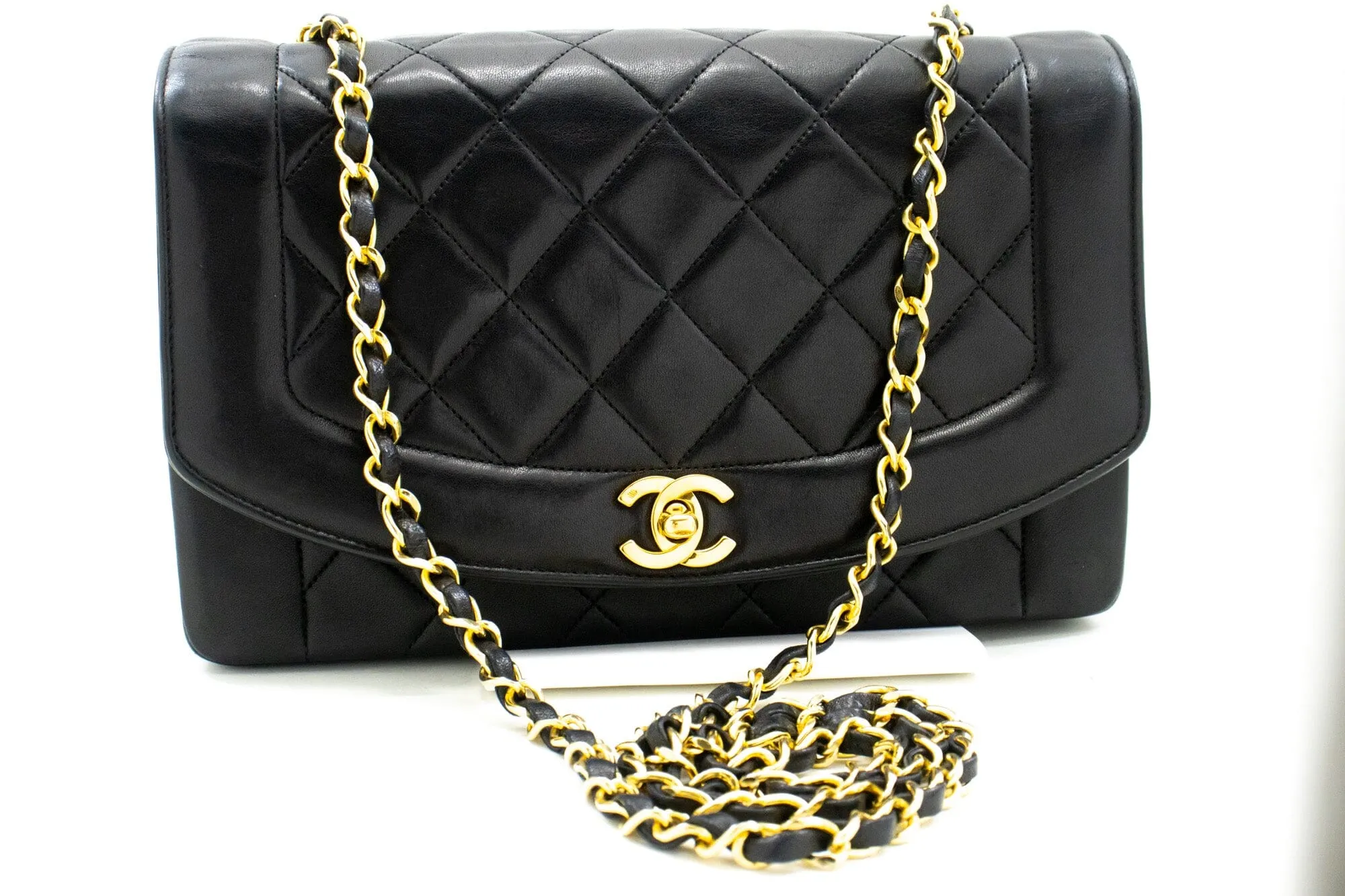 Black vintage 1989-1991 Diana bag