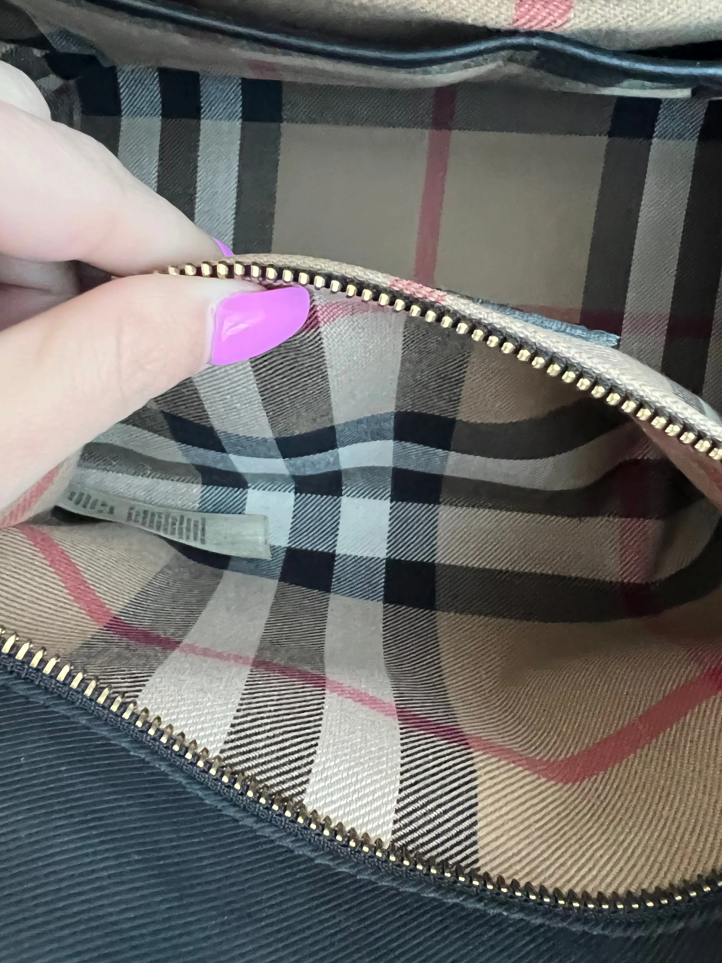 Burberry Buckle Tote Bag