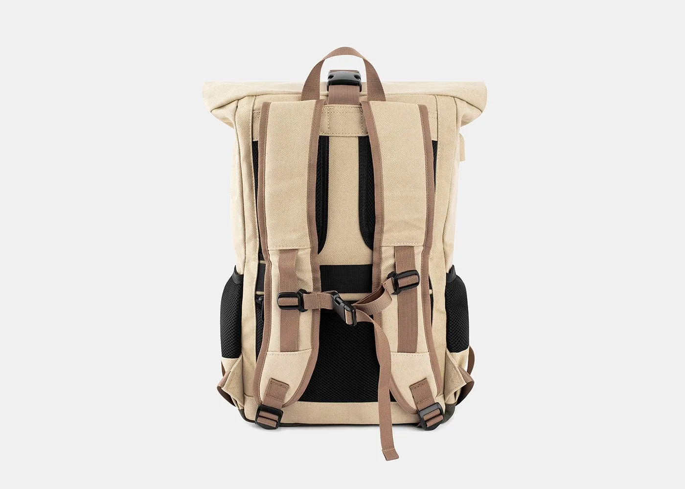 Everyday Vegan Hemp Backpack | Beige & Green