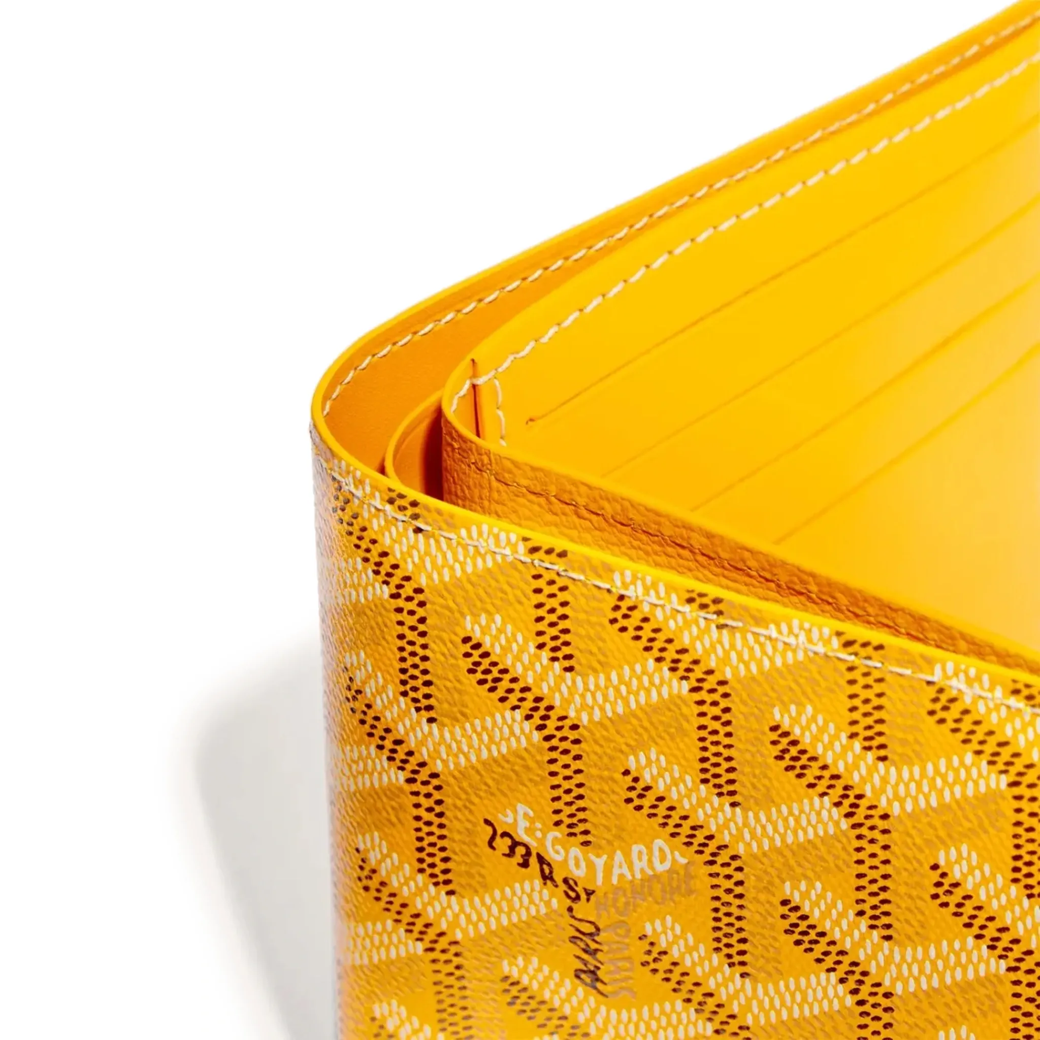 Goyard Victoire Yellow Wallet