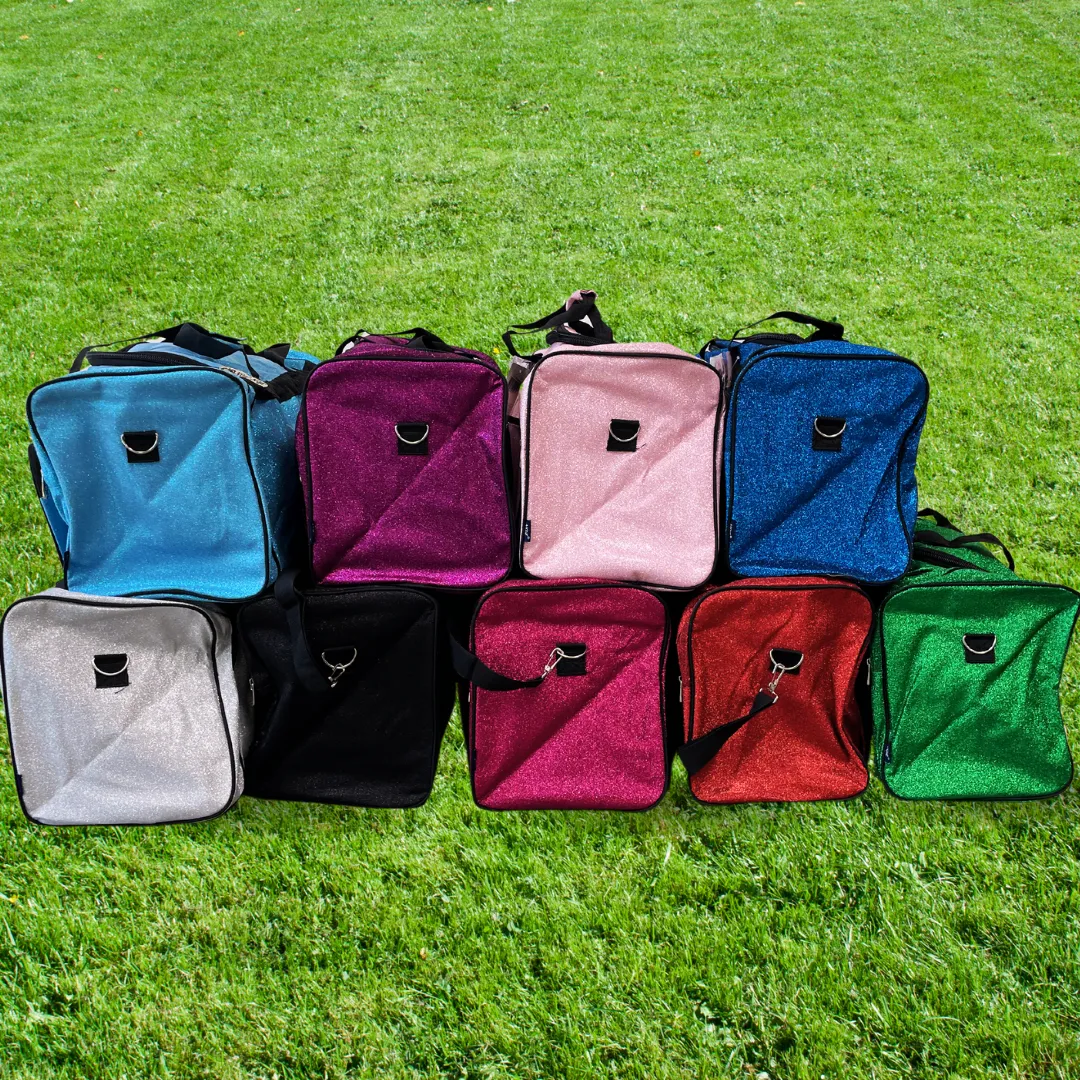 Hot Pink Glitter NGIL Canvas 23" Duffle Bag