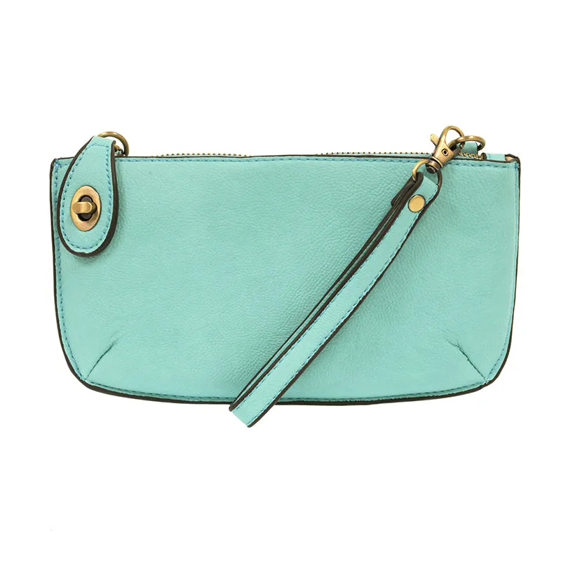 Joy Susan Mini Cross Body Clutch Aqua