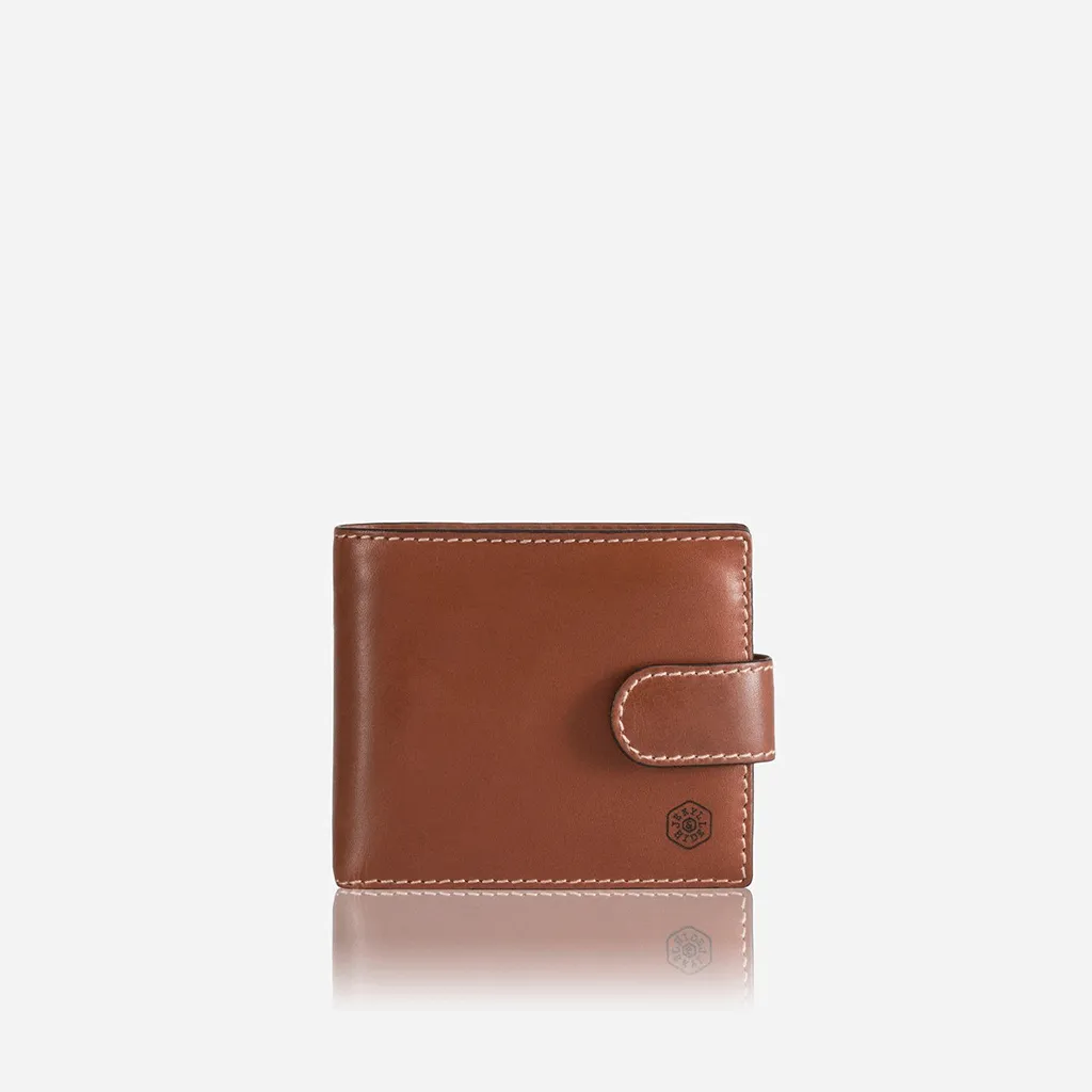 Large Bifold Wallet With Coin , Clay