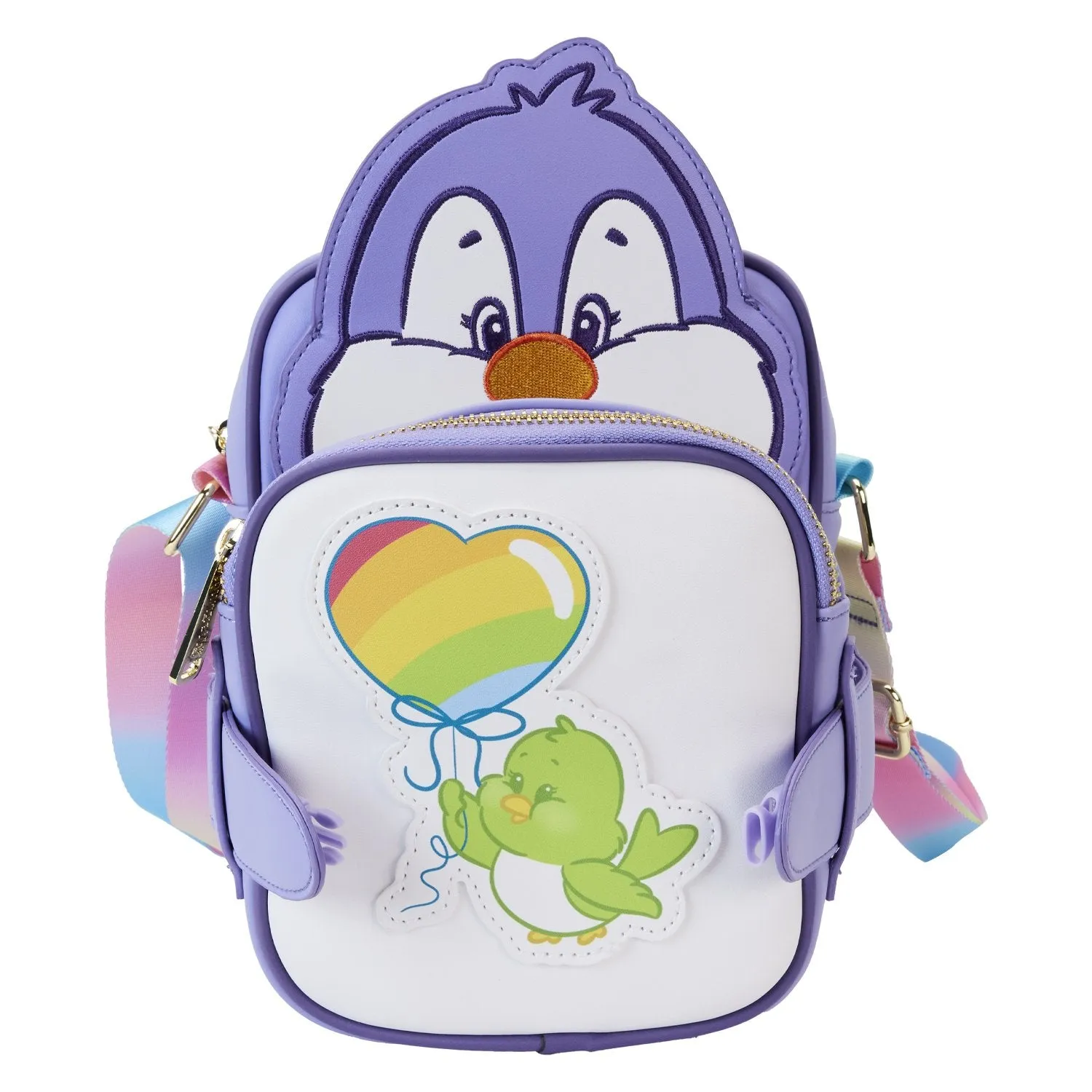 Loungefly Care Bears Cousins Cozy Heart Penguin Crossbuddy Bag - Preorder