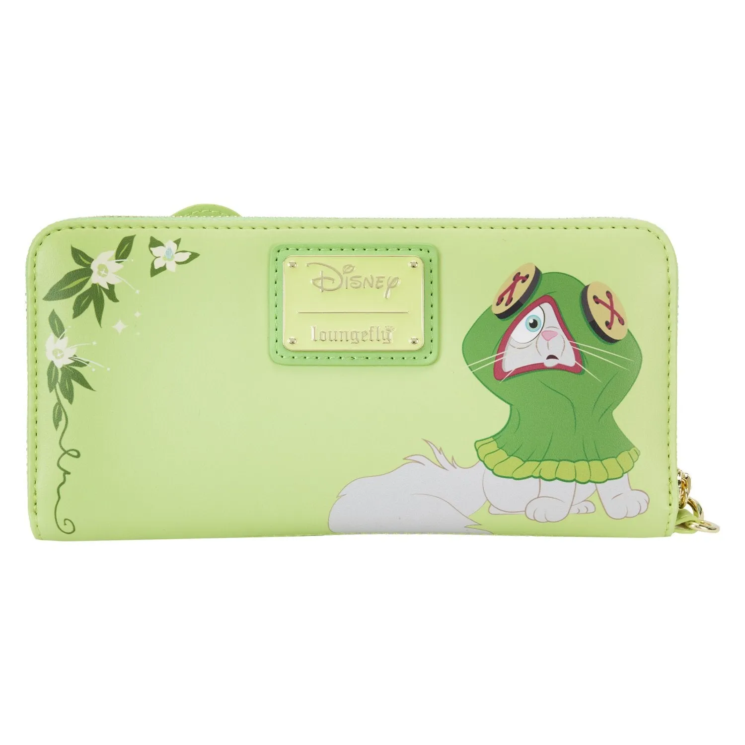 Loungefly Disney Princess and the Frog Tiana Lenticular Zip-Around Wristlet Wallet