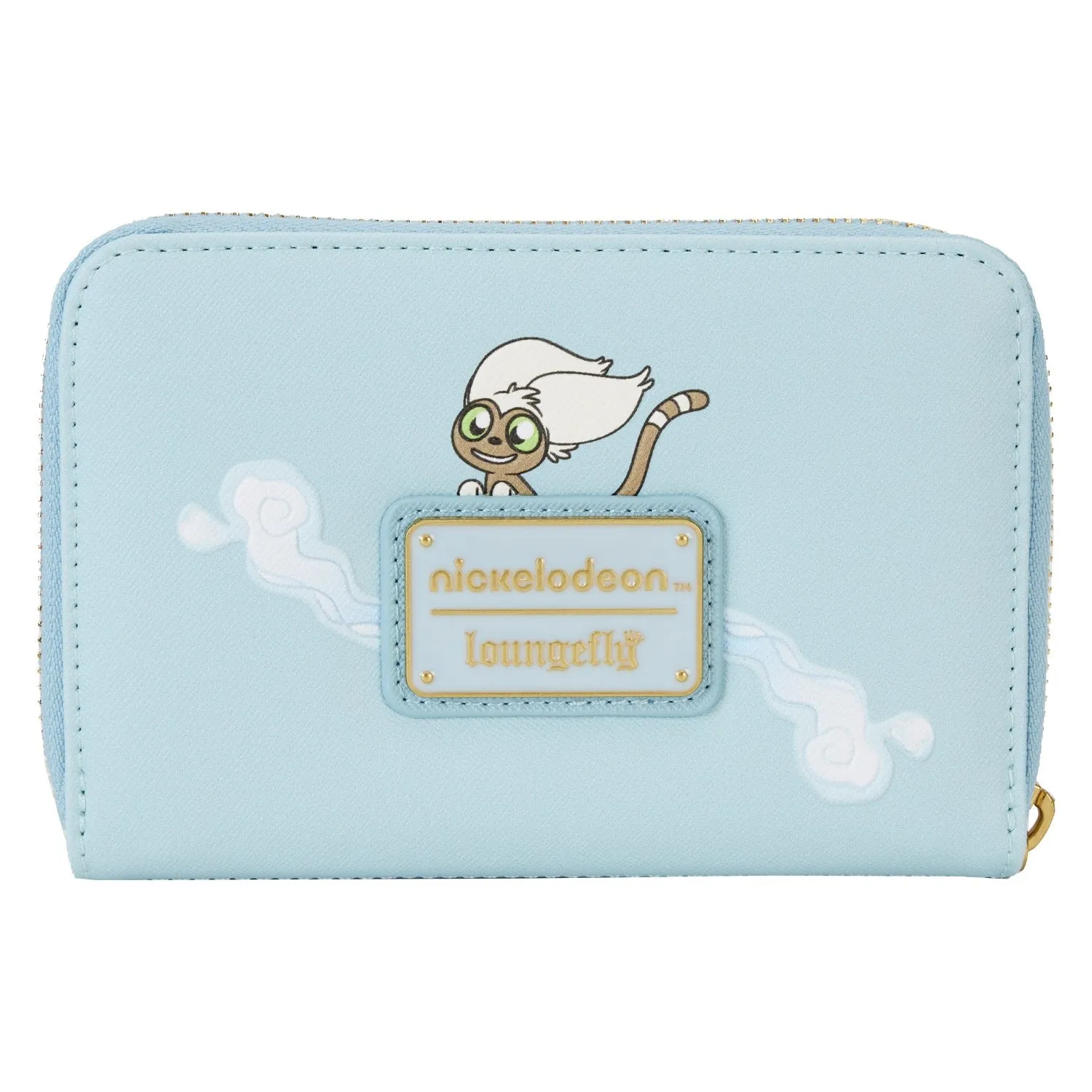 Loungefly Nickelodeon Avatar the Last Airbender Aang Appa and Momo Zip-Around Wallet