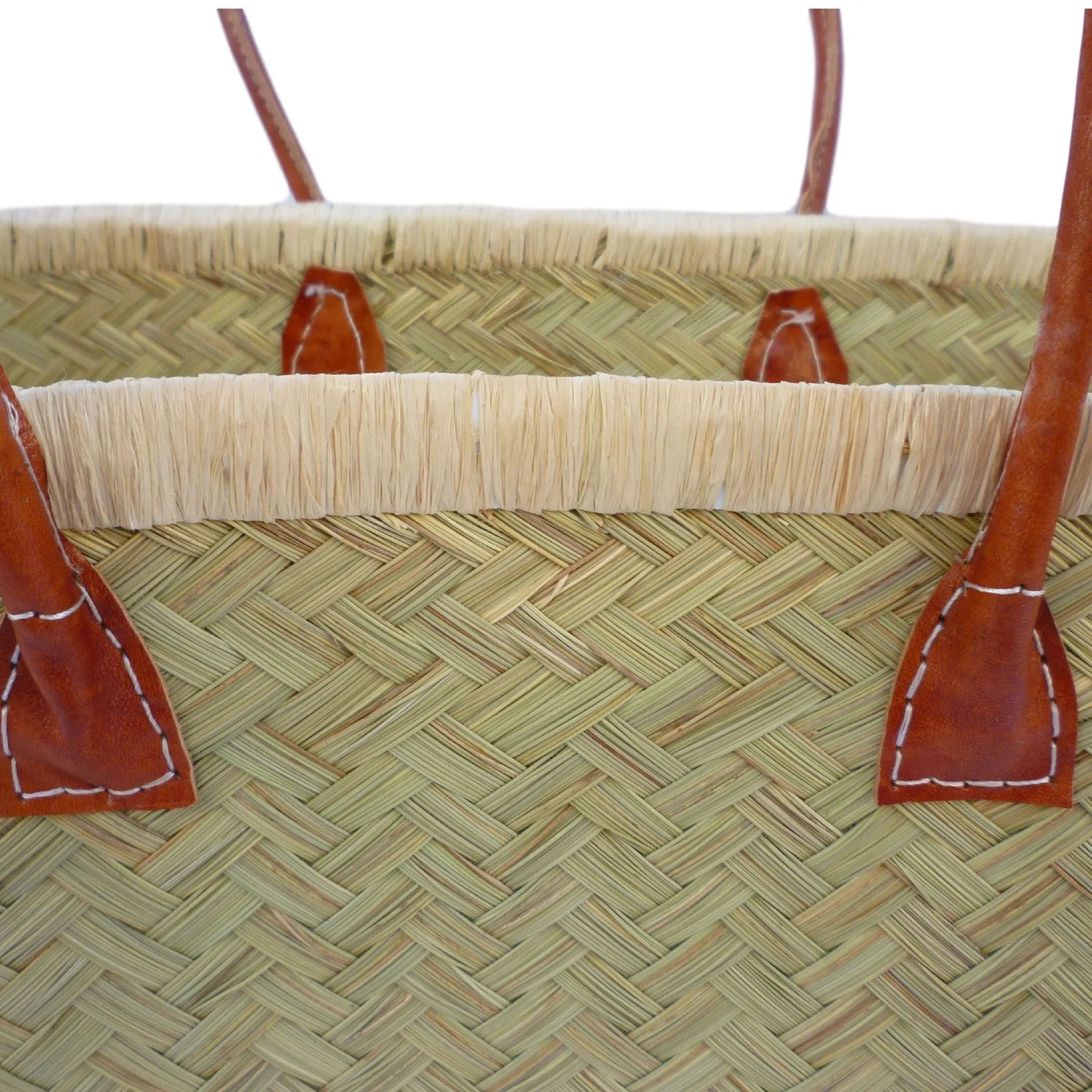 Madagascar Straw Tote