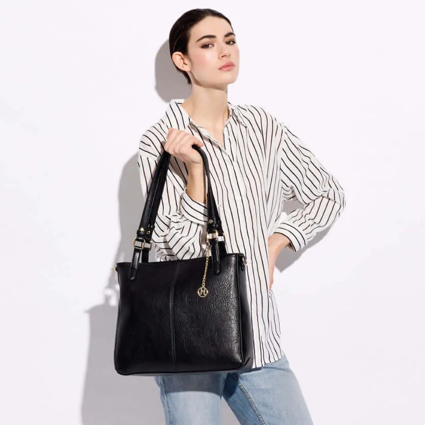 MENA | Black Classic Tote