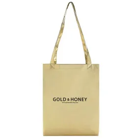 Metallic Gold Tote Bag