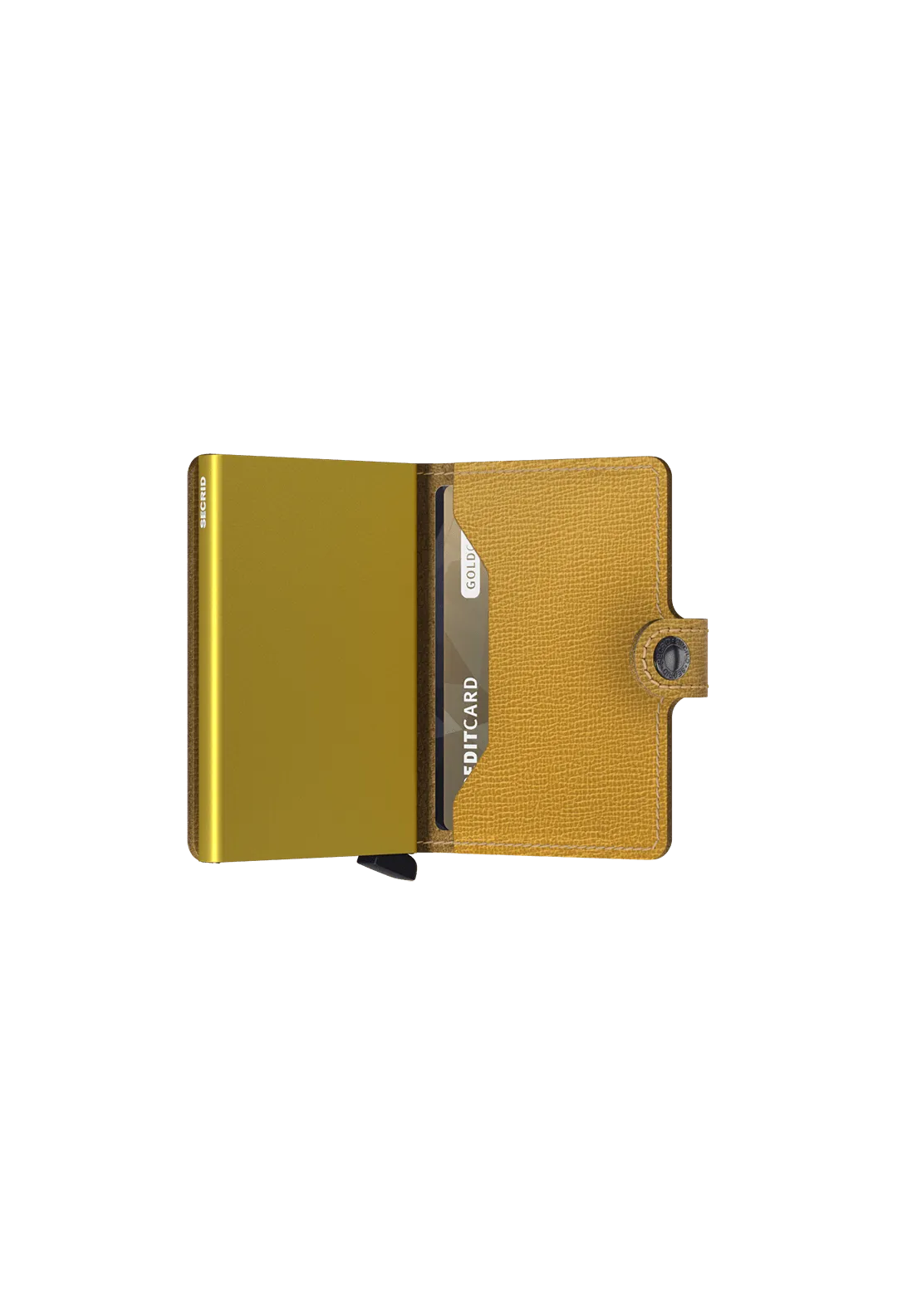 Mini Crisple Wallet - Ochre