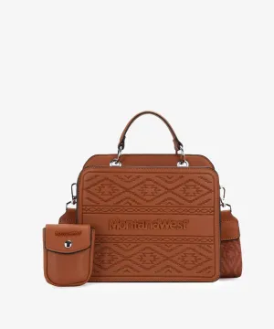 Montana West Embroidered Aztec Tote Bag