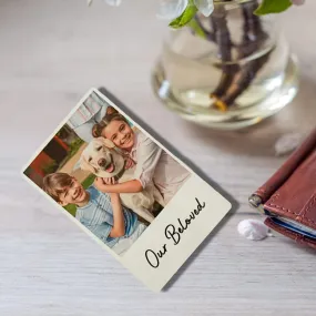 Personalised Photo Wallet Card Inserts , Polaroid- KALGHI