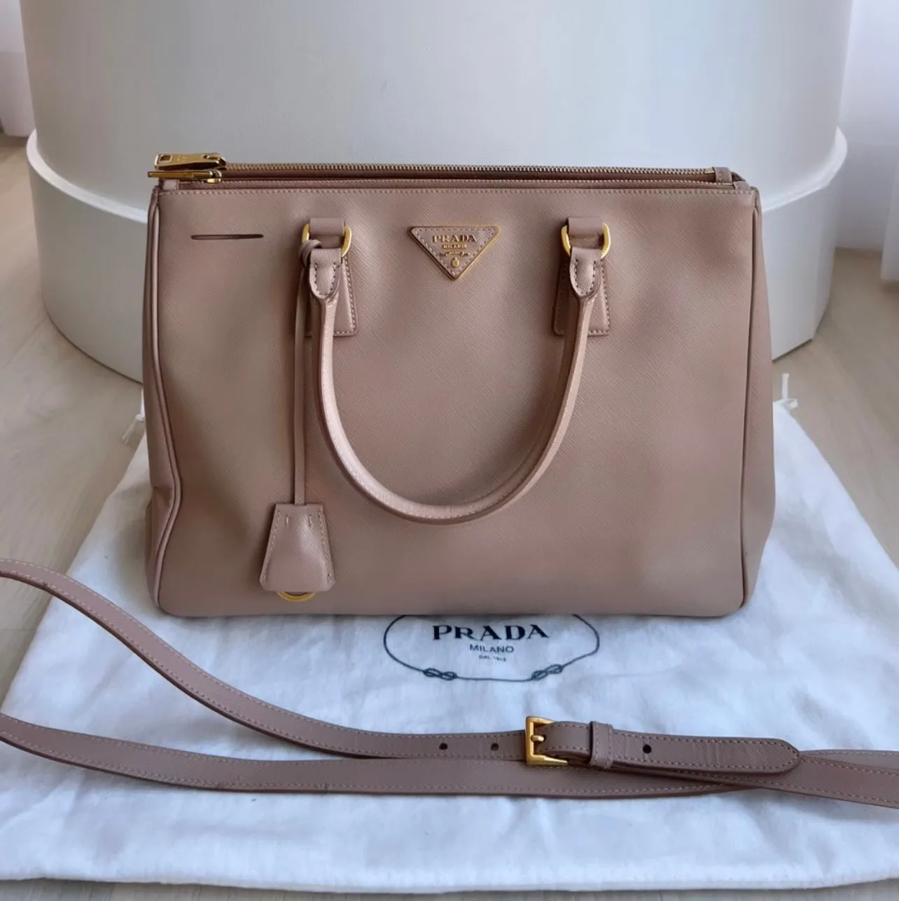 Prada Galleria Saffiano Tote Bag