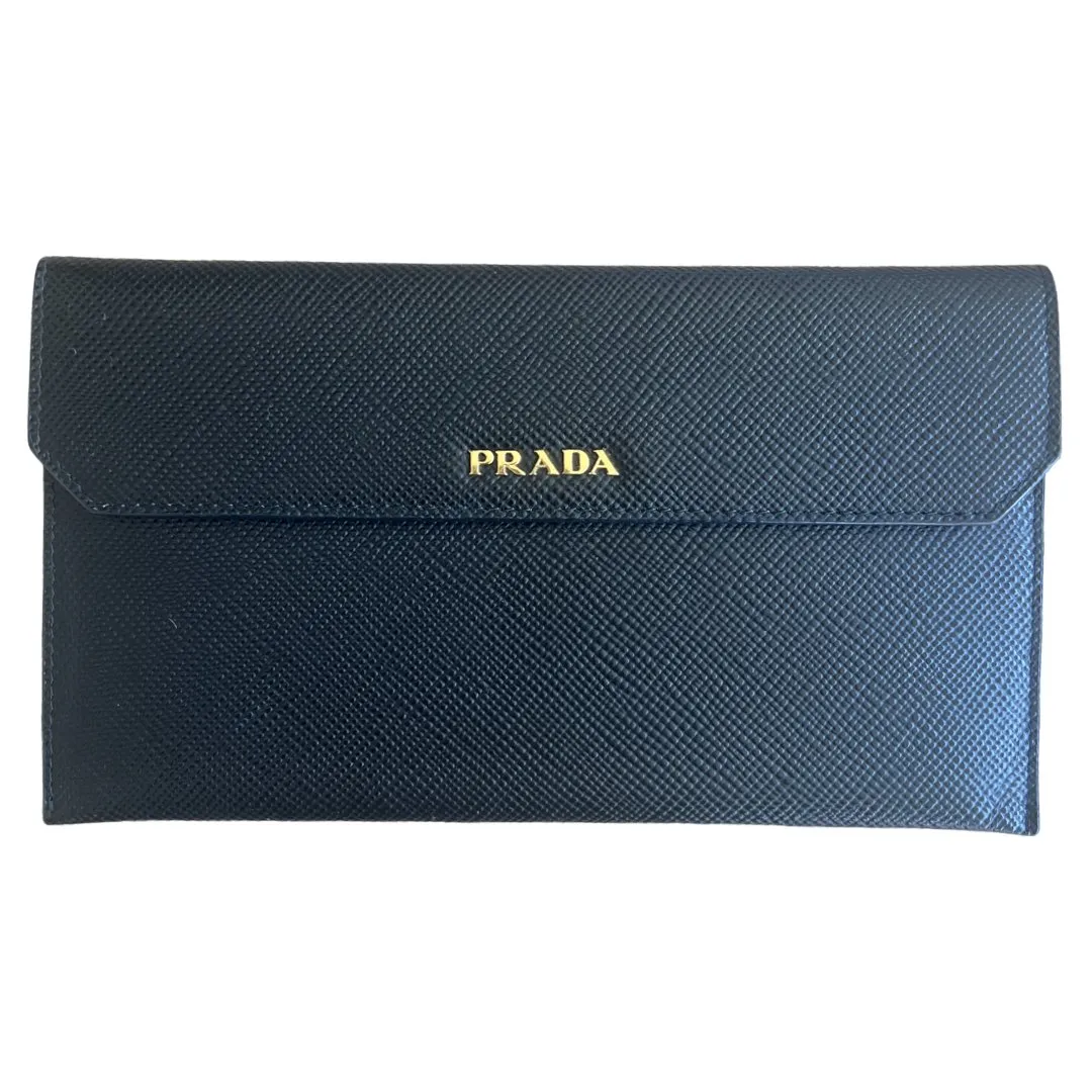 Prada Saffiano Slim Wallet/ pouch / Case