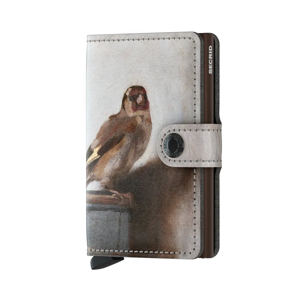 "The Goldfinch" Miniwallet - Secrid x Mauritshuis