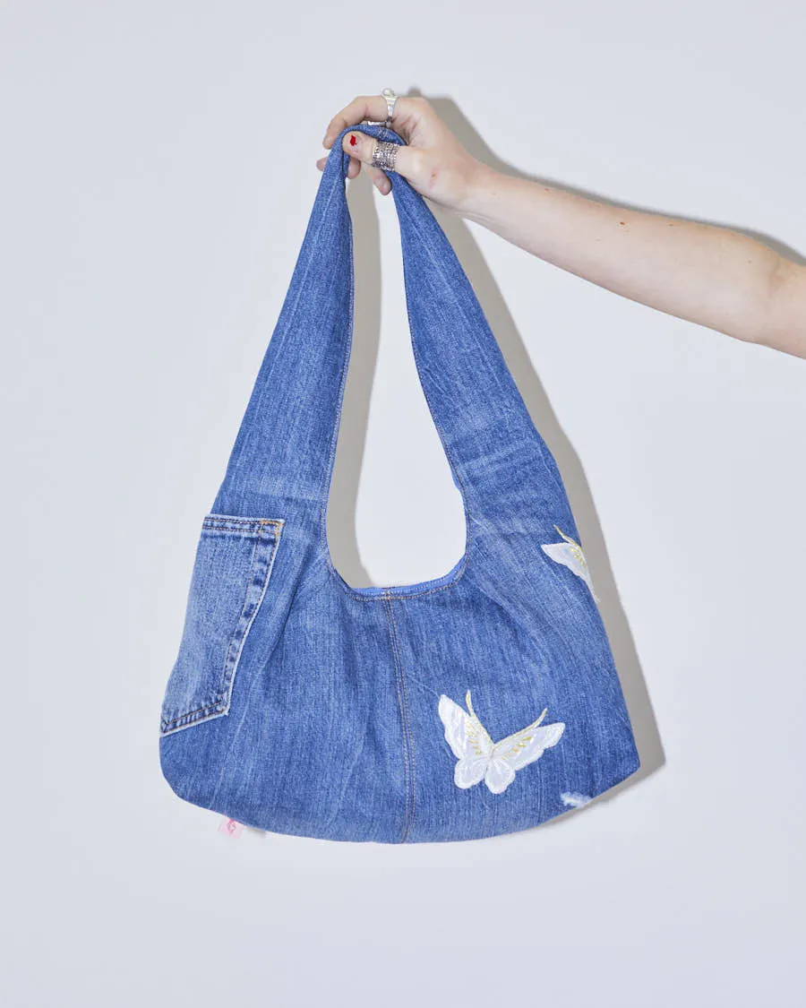 Rokit Originals Reworked Saffie Denim Bag