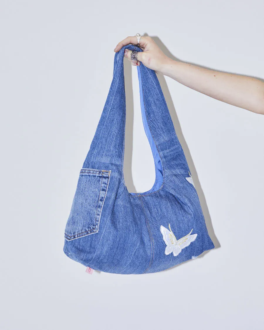 Rokit Originals Reworked Saffie Denim Bag