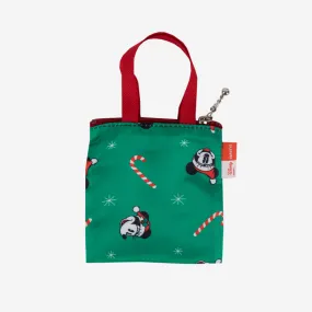 Shopper Coin Purse / Disney Mickey and Minnie Christmas