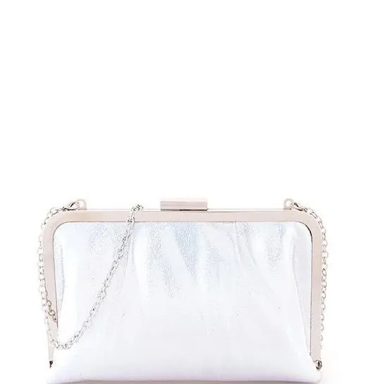 Silver Chic Glossy Purse