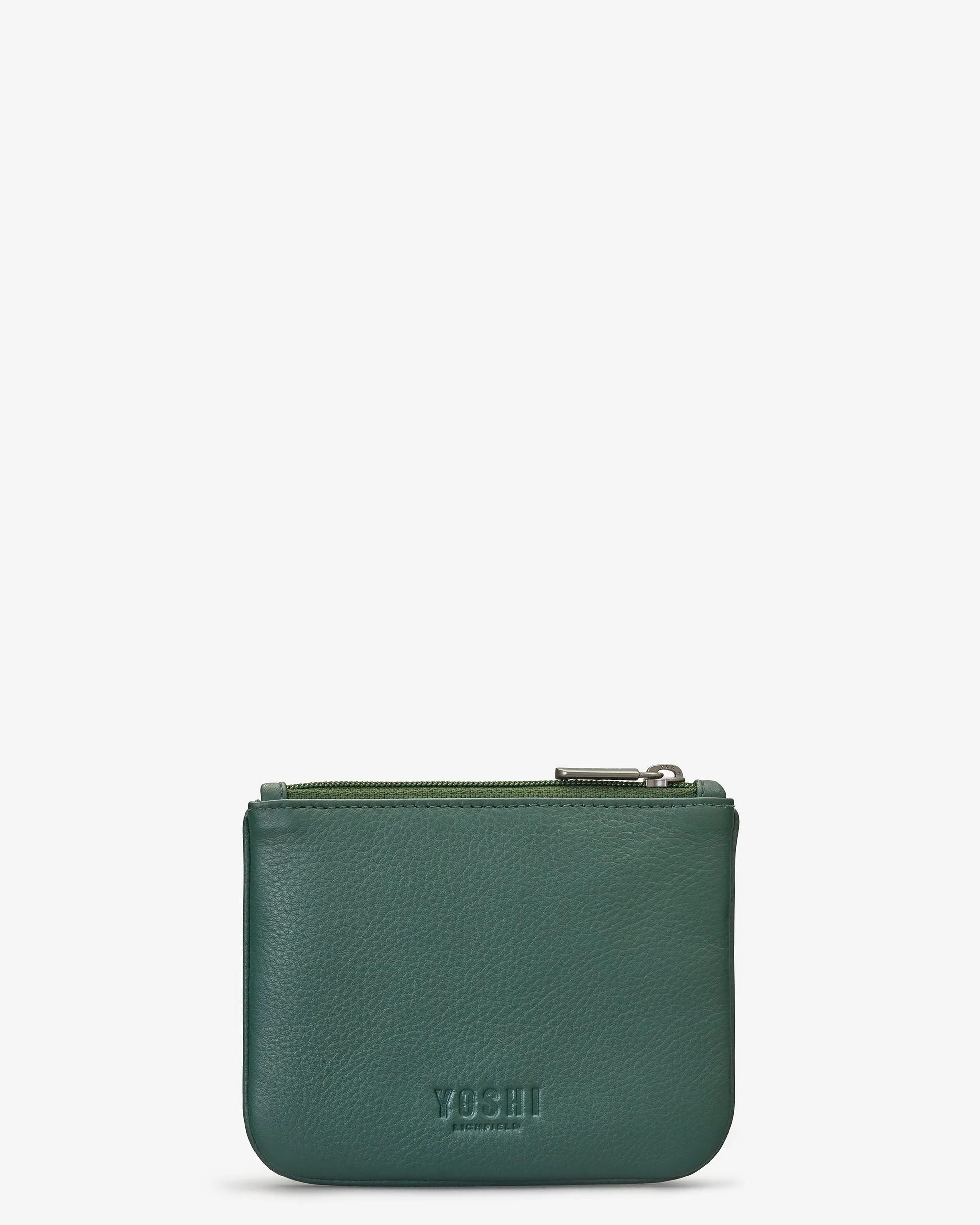 Sloth Zip Top Leather Purse