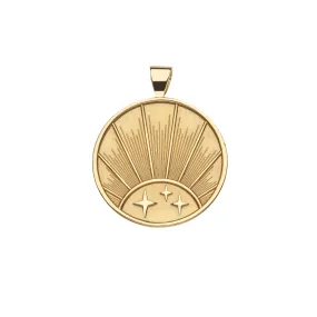 STRONG JW Original Pendant Coin (Rising Sun)