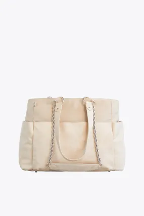 The Diaper Bag in Beige