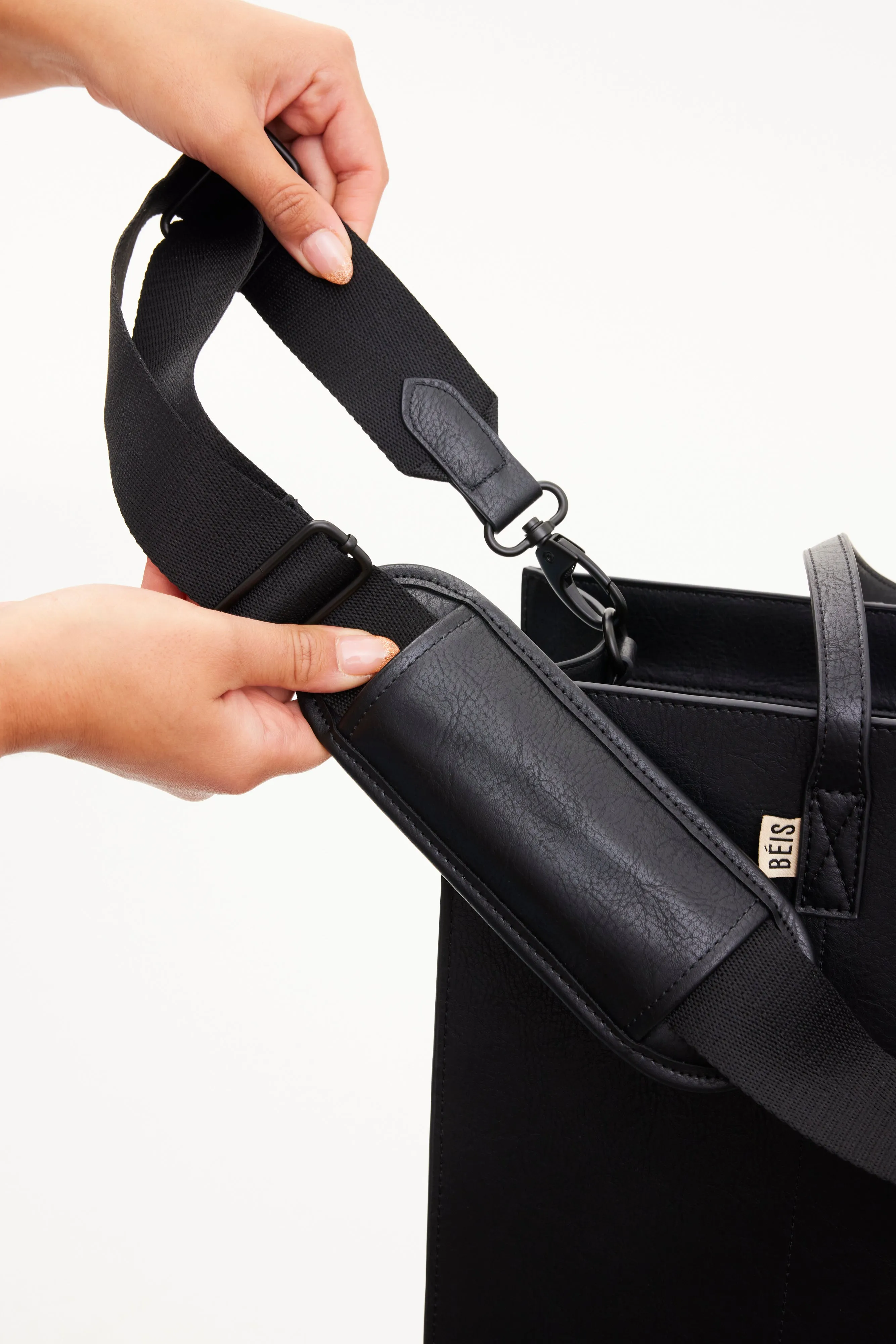 The Large Work Tote in Black