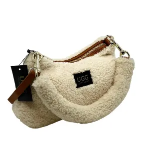 Luxurious UGG Elora Genuine Sheepskin Handbag for Women