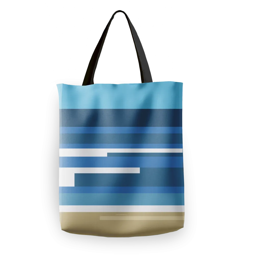 Waves Tote Bag