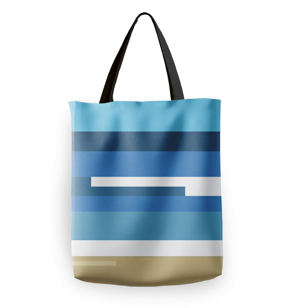 Waves Tote Bag