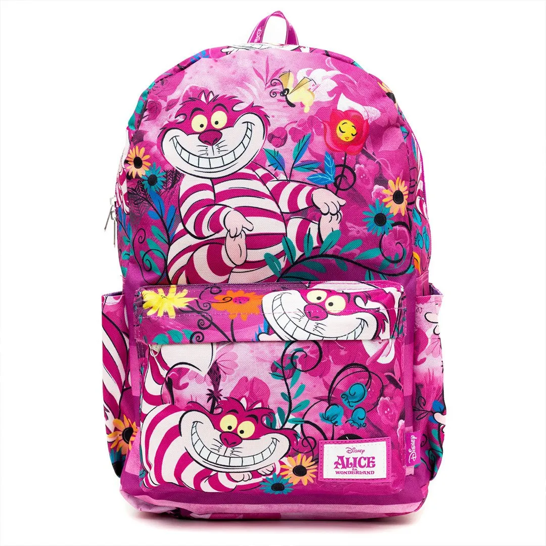 WondaPop Disney Alice in Wonderland Cheshire Cat 17 Full Size Nylon Backpack